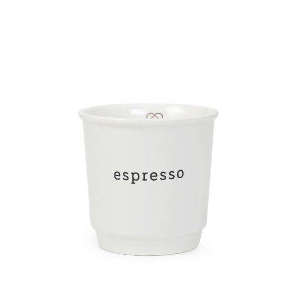 Biała filiżanka do espresso 100 ml | Homla