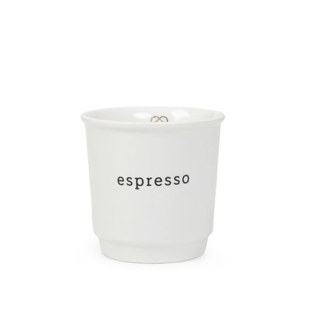 Biała filiżanka do espresso 100 ml | Homla