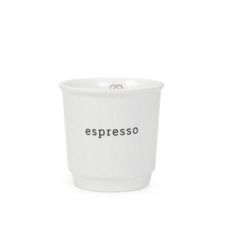 Biała filiżanka do espresso 100 ml | Homla