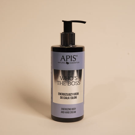 Who’s The Boss – męski krem do ciała i dłoni 300 ml | APIS