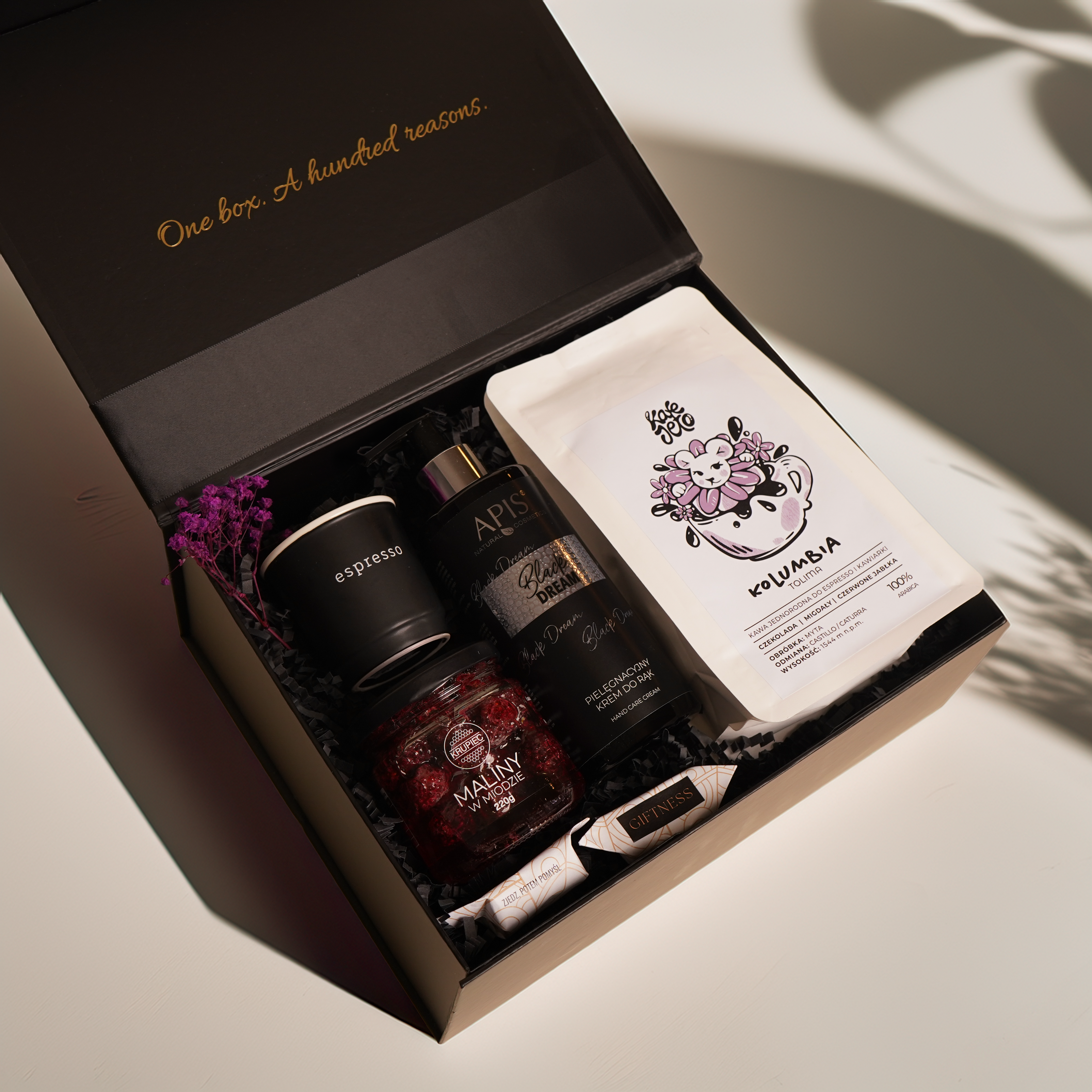 White Coffee Box