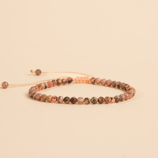 Bransoletka Slim Line | Rodonit | Miłość | Giftness