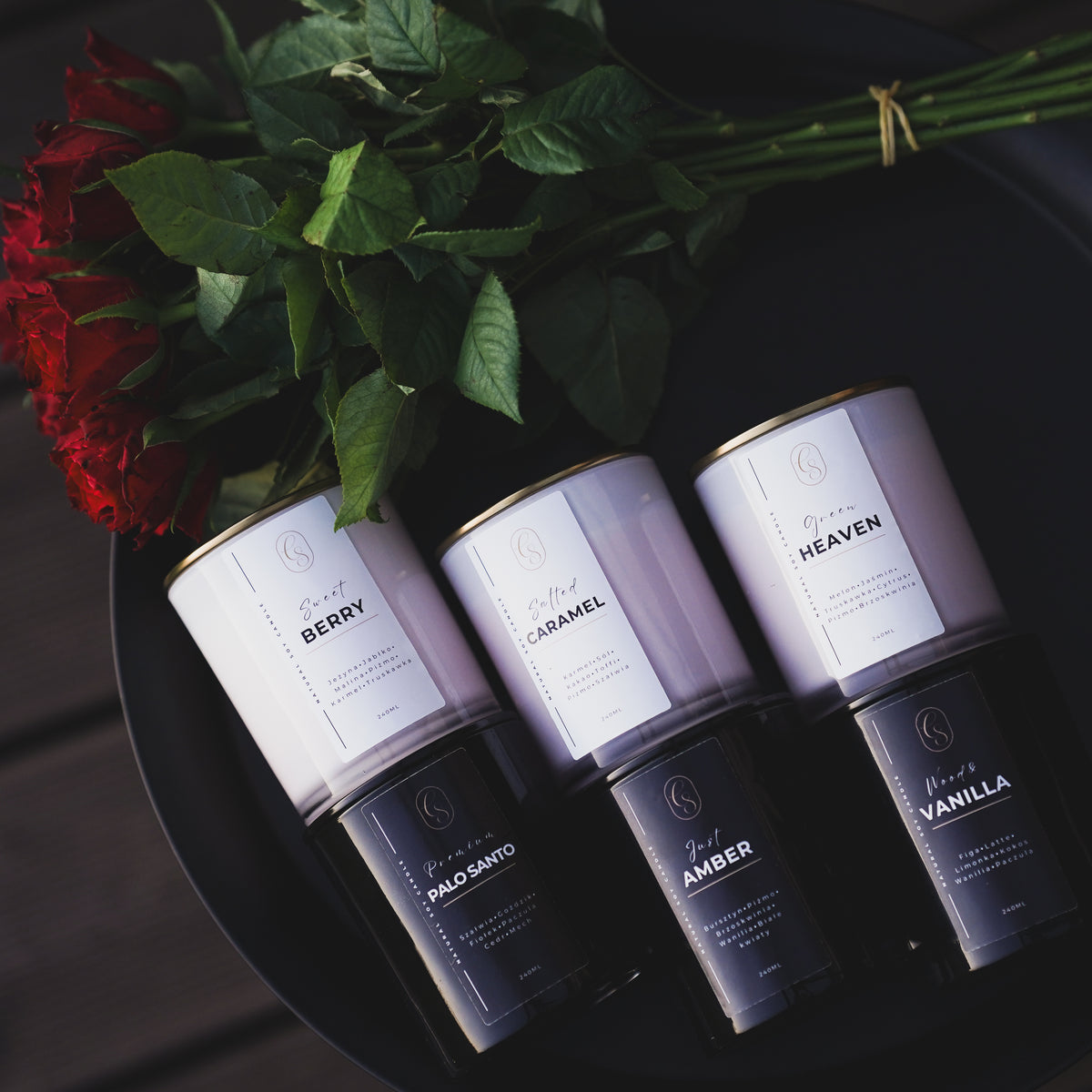 Świeca Premium Palo Santo 240 ml | Giftness