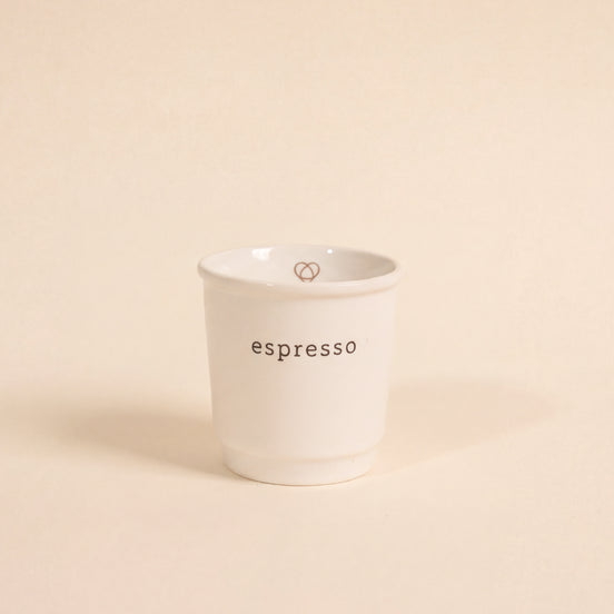 Biała filiżanka do espresso 100 ml | Homla