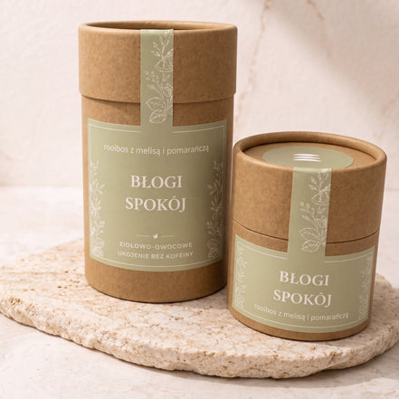 Herbata Rooibos Błogi Spokój z melisą i pomarańczą 25 g / 50 g | Bitgits