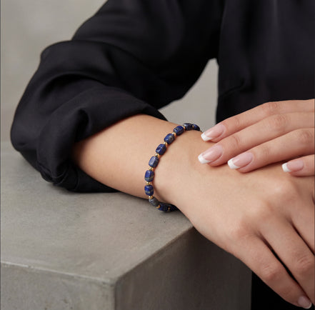 Bransoletka Block Line | Sodalit | Porządek | Giftness