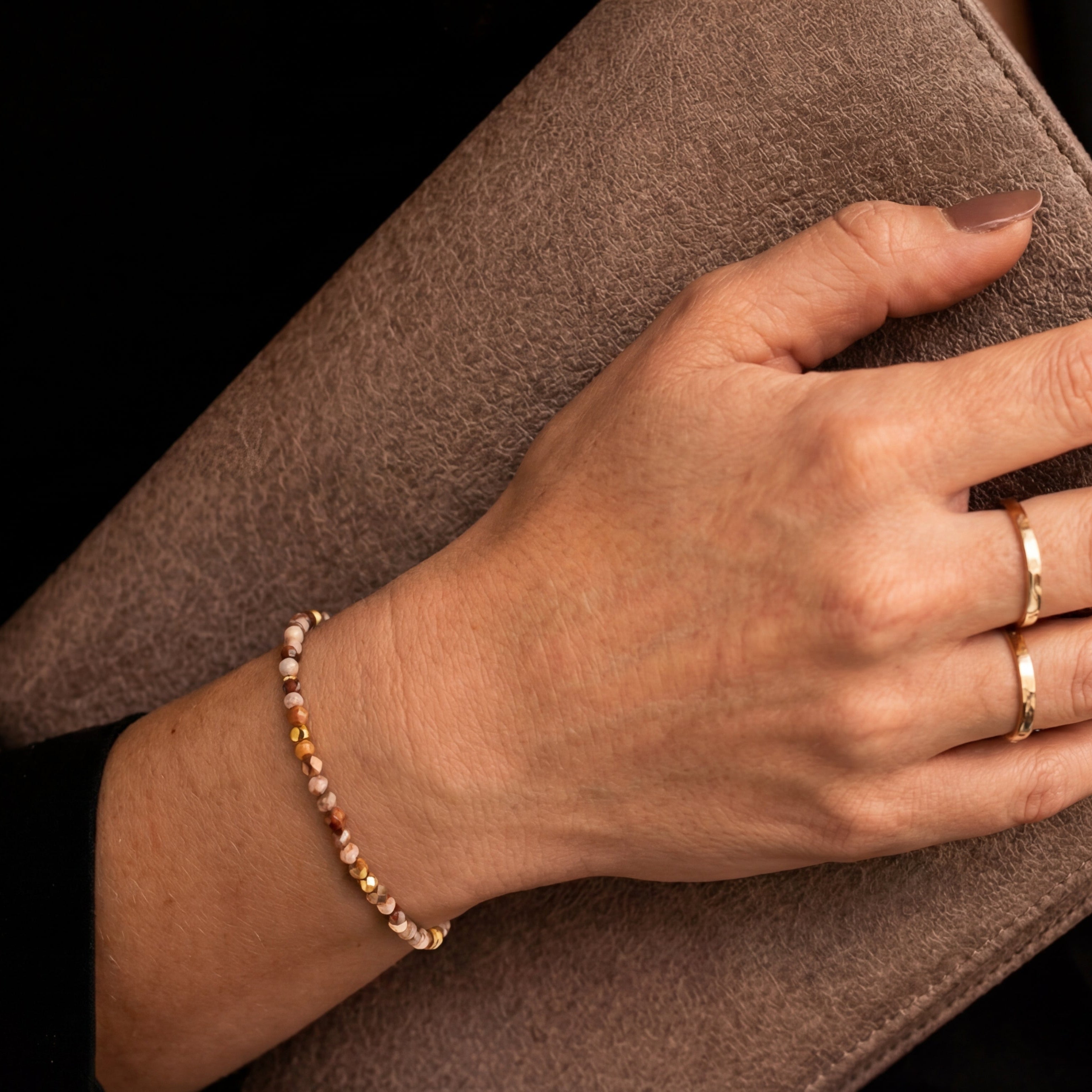 Bransoletka Slim Line | Jaspis | Ochrona | Giftness