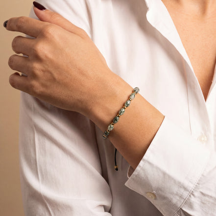 Bransoletka Organic Line | Agat | Równowaga | Giftness