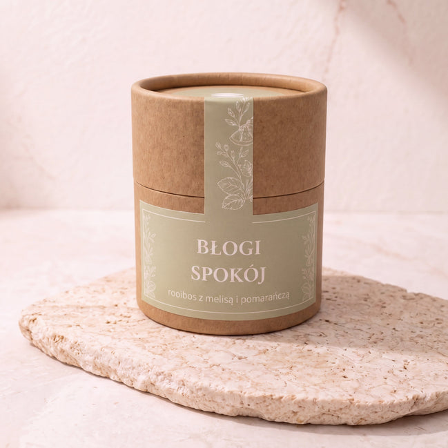 Herbata Rooibos Błogi Spokój z melisą i pomarańczą 25 g / 50 g | Bitgits