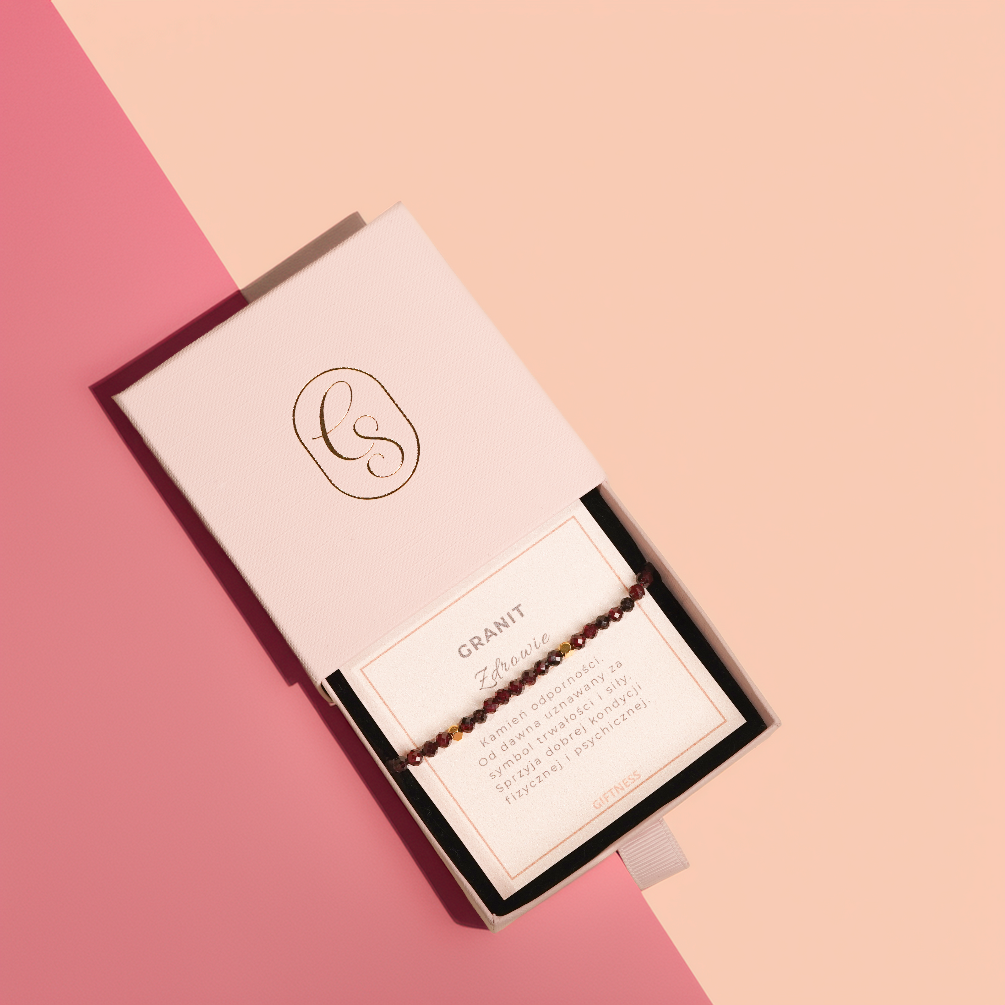 Bransoletka Slim Line | Granit | Zdrowie | Giftness