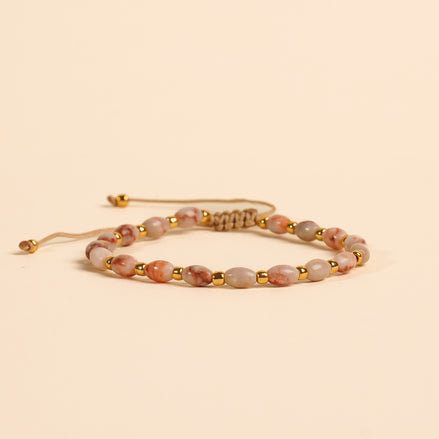 Bransoletka Organic Line | Jaspis różowy | Ochrona | Giftness