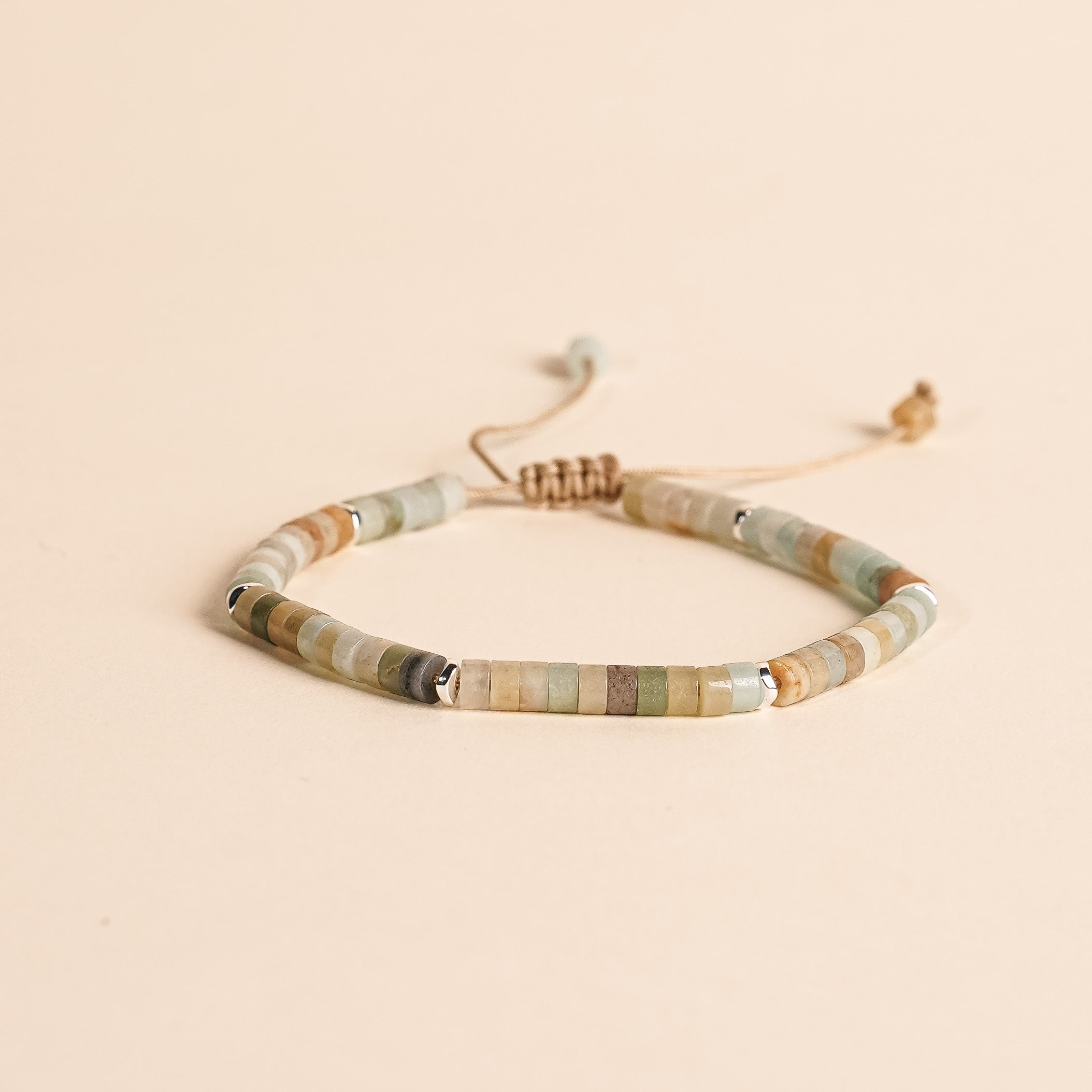 Bransoletka Heishi Line | kamień naturalny | Giftness