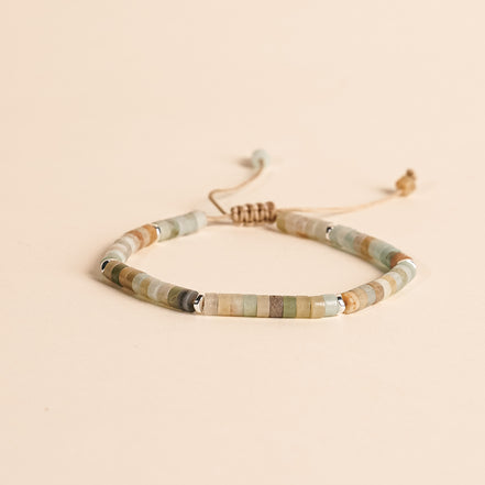 Bransoletka Heishi Line | kamień naturalny | Giftness