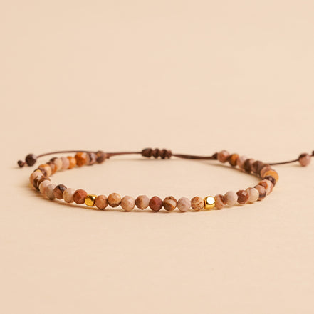 Bransoletka Slim Line | kamień naturalny | Giftness