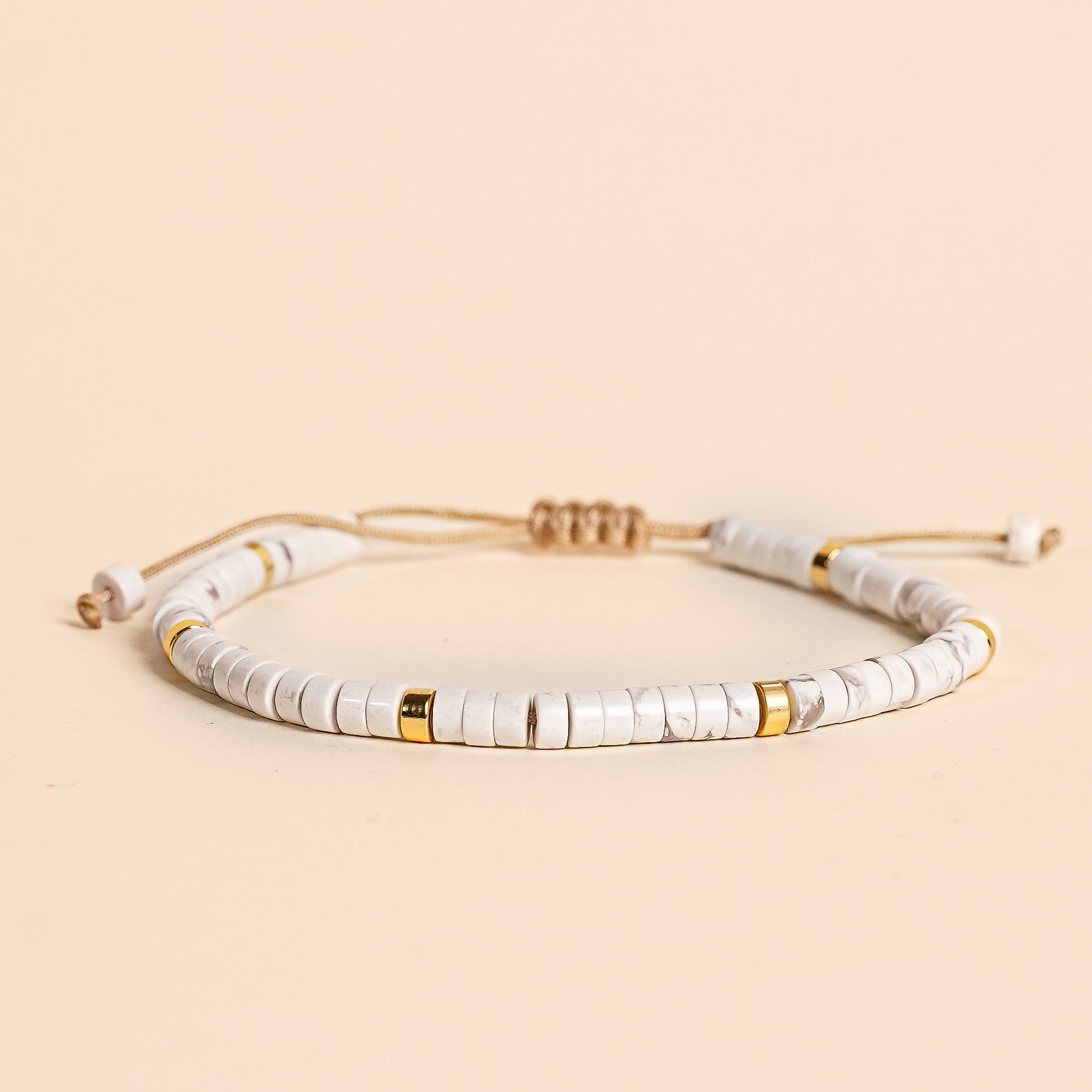 Bransoletka Heishi Line | kamień naturalny | Giftness