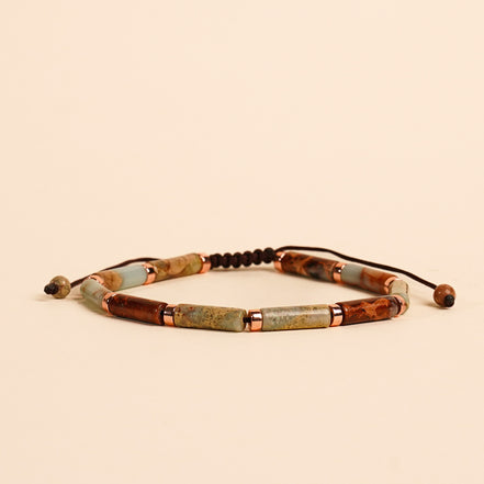 Bransoletka Column Line | Jaspis| Ochrona | Giftness