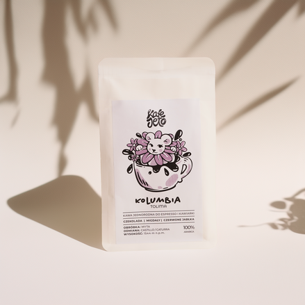 Kawa ziarnista Kolumbia Tolima - Espresso 250g | Kafejeto