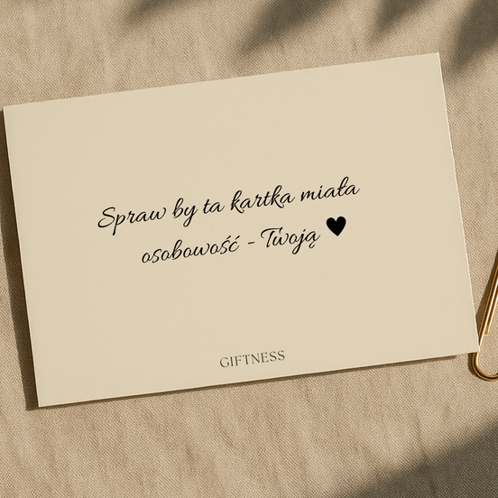Kartka - Personalizowana treść