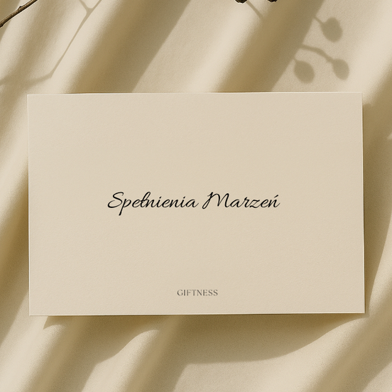 Kartka - Spełnienia marzeń