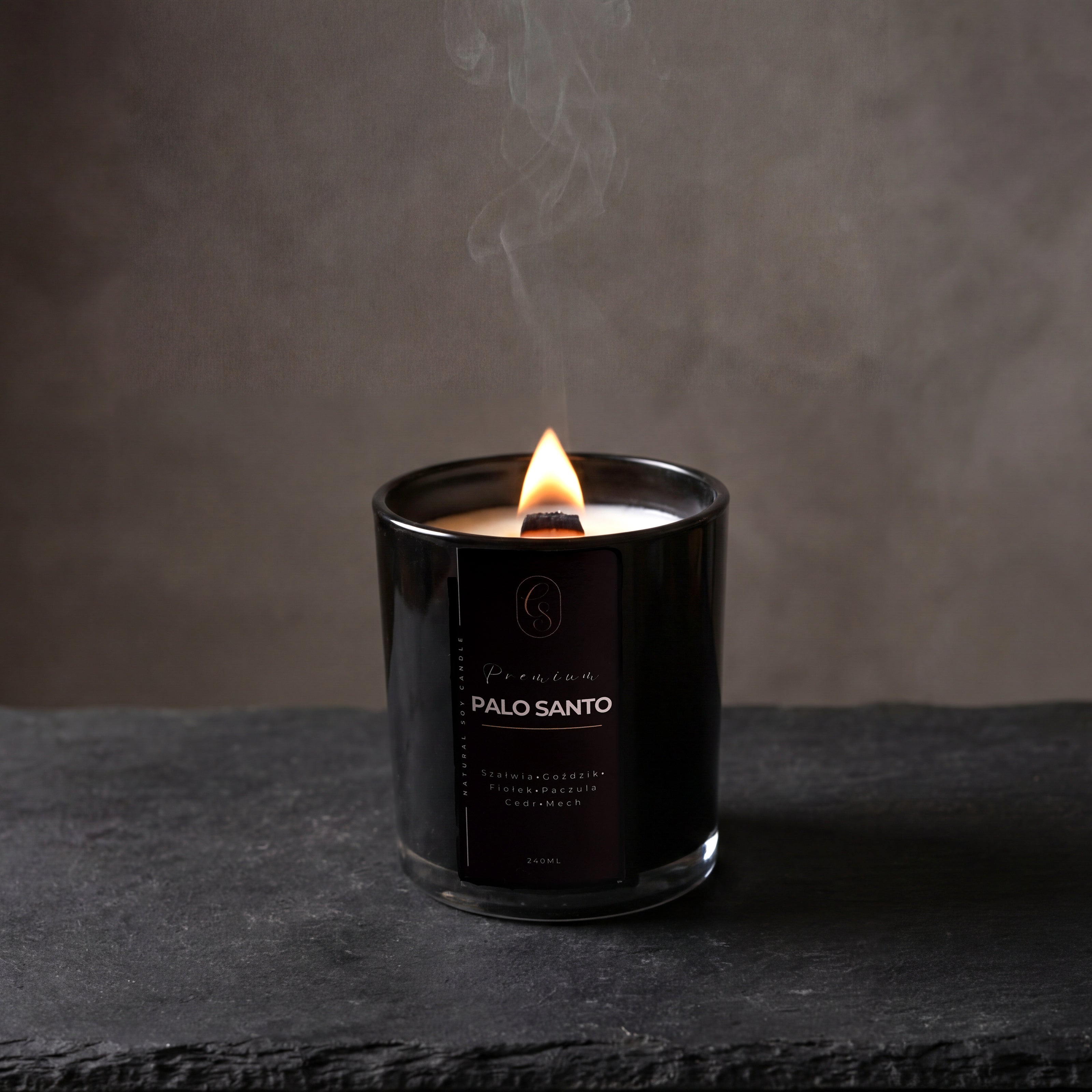 Świeca Premium Palo Santo 240 ml | Giftness