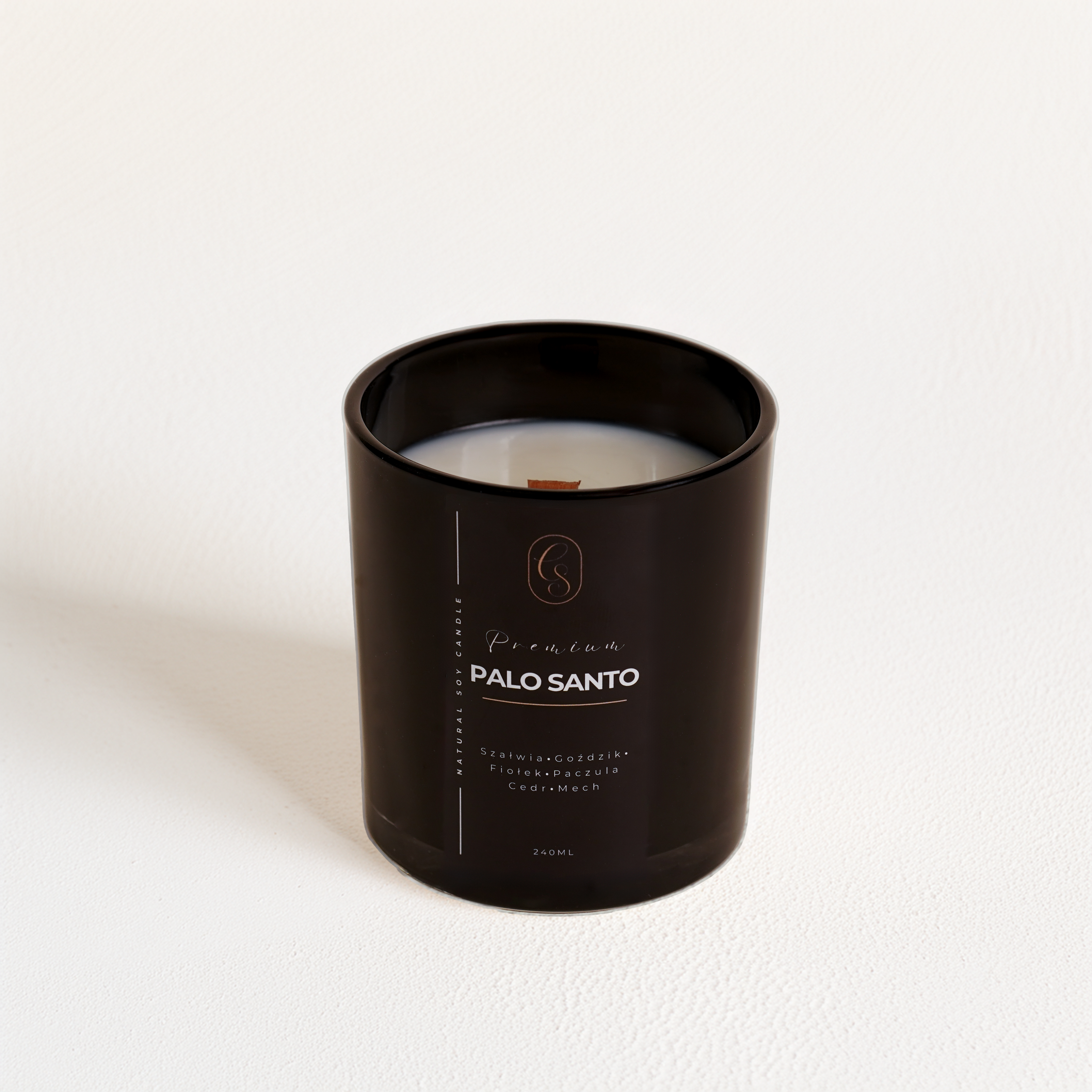 Świeca Premium Palo Santo 240 ml | Giftness