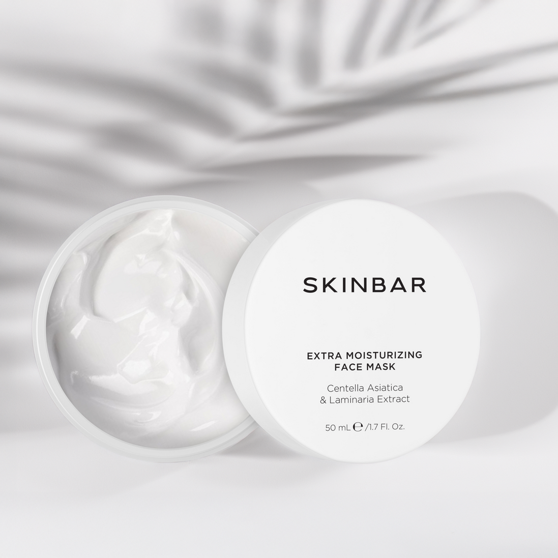 Kremowa maseczka do twarzy z wąkrotą azjatycką i algami 50 ml | SKINBAR
