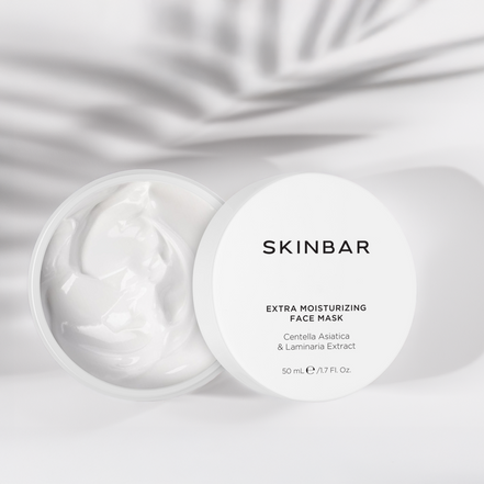 Kremowa maseczka do twarzy z wąkrotą azjatycką i algami 50 ml | SKINBAR